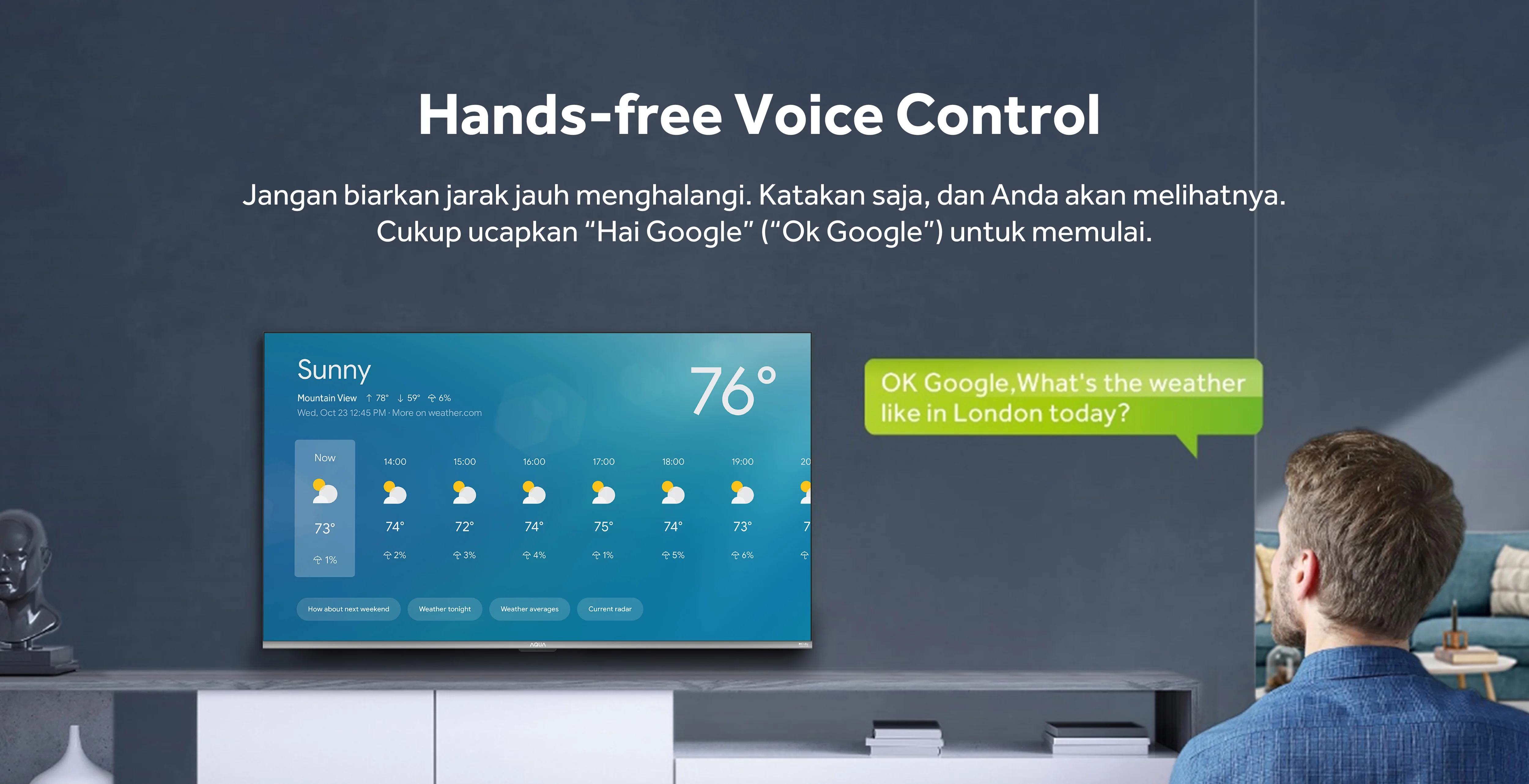 smart tv AQT75S800UX